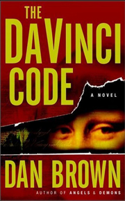 The Da Vinci Code by Dan Brown.