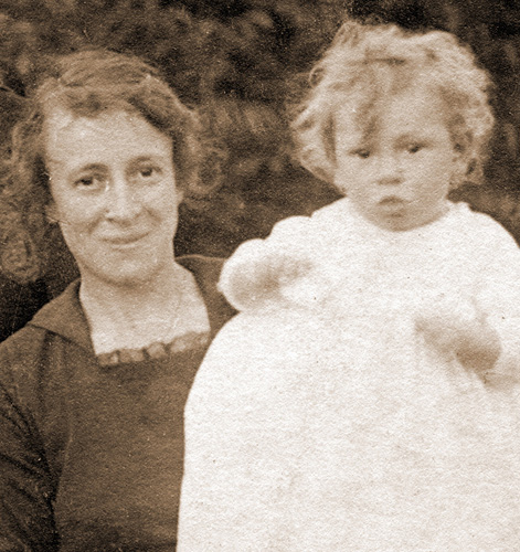 Grace Crimlisk and son Matthew, P290