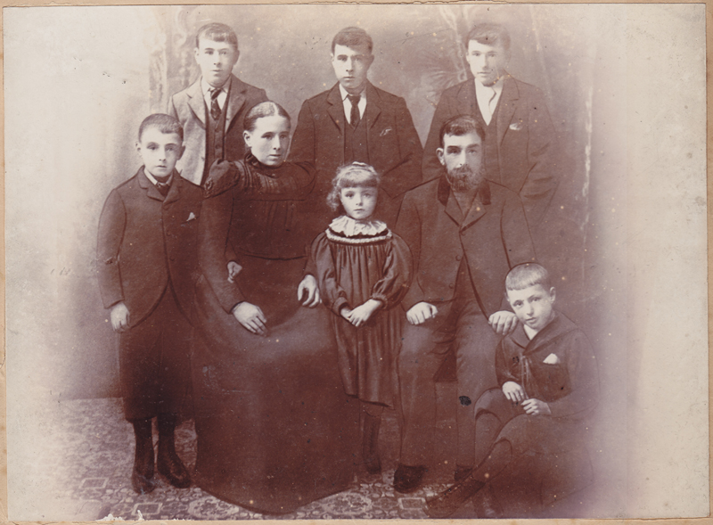Joseph Crimlis and family