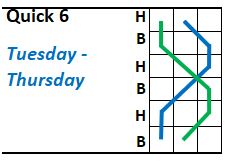 Stedman Tuesday & Thursday bell