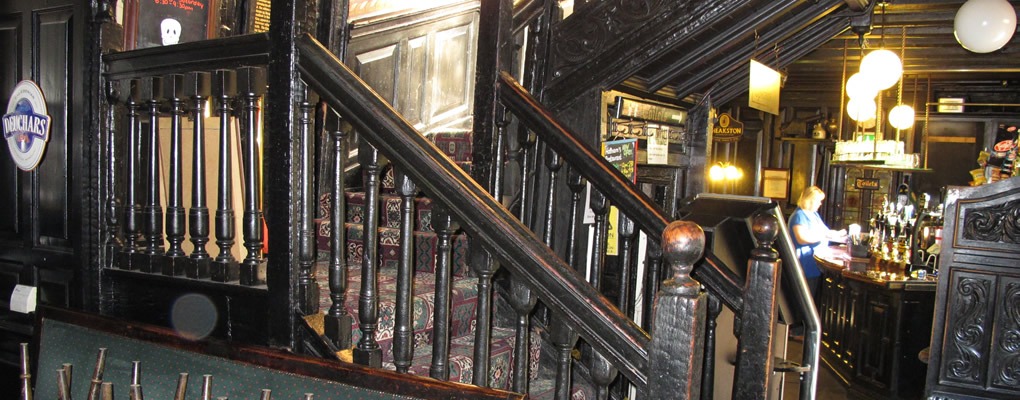 Stairs to the Plotting Parlour
